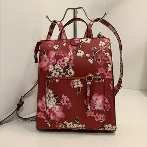 ACCESSORIZE, Cherry Blossom Theme Backpack Travel Vacation Flower